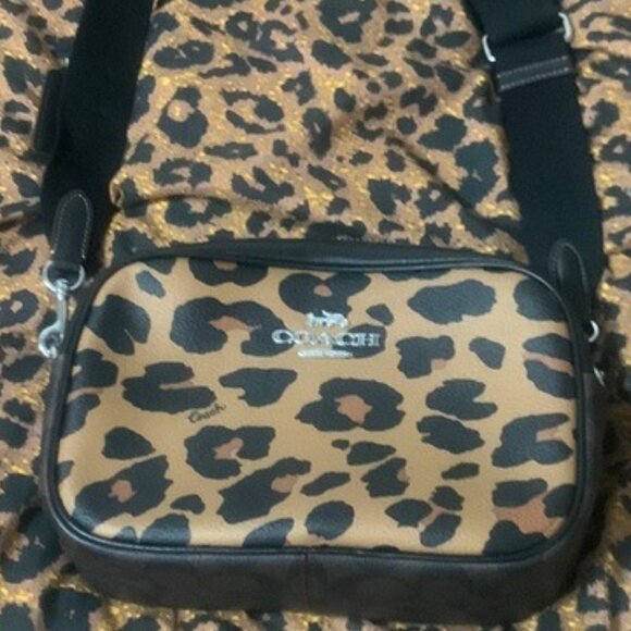 Coach Crossbody Bags Brown and Black Timeless Elegance